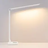Molto Luce LED-skrivebordslampe FLOYD PRO, hvit, 55 cm, CCT, dimbar
