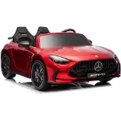Lean cars elektrisk bil Mercedes GT63 AMG 24 V, rød