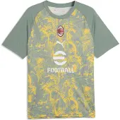 Puma Ac Milan 25/26 Før Kamp Kortarmet T-skjorte