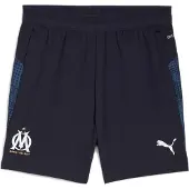 Puma Olympique de Marseille Training Pants Youth, Clothing, Navy/White, 5-6Y