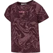 Hummel T-skjorte - HmlJR - AOP - A-formet - Vinsmaking - - 11 år (146) - T-skjorte