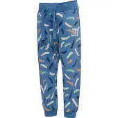 Hummel Joggebukse - HmlGustav - Coronet Blue - - 74 - Joggebukse