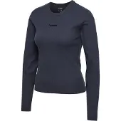Hummel Foundation Rib Langarmet T-skjorte
