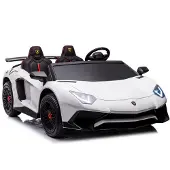 Lean cars Lamborghini XXL elektrisk barnebil A8803 24V, hvit