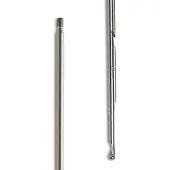 Imersion Threated Inox Milled Heel M7 6.5 Mm Spydskaft