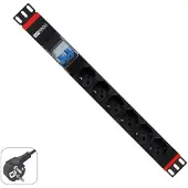 WP Rack Wpn-pdu-g02-06 Rackstrømskinne 6 Uttak Rackstrømskinne 8 Uttak