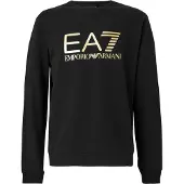 EA7 for man. 7M002278_AF22266 Sweatshirt Core black (M), Casual, Cotton