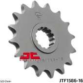 JT Sprockets 525 Jtf1586.16 Steel Fremre Tannhjul