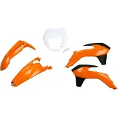 Ufo Ktm Exc/exc-f 2014-2016 With Headlight Ktkit524-999 Plastsett