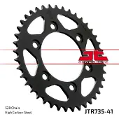 JT Sprockets 520 Jtr735.41 Steel Bakre Tannhjul