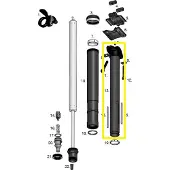 Crankbrothers Higline V2/7 125 Mm Reservedeler