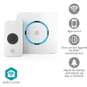 Nedis Wifidb11cwt Trådløs Ringeklokke