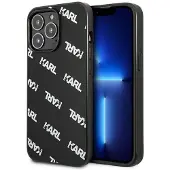 Karl Lagerfeld Allover-etui til iPhone 13 Pro / iPhone 13 - Svart