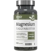 Elexir Pharma Magnesium 120 tyggetabletter sitronlime