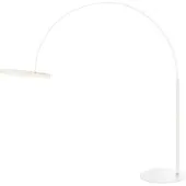 SLV LED-gulvlampe One Bow FL, hvit, stål, høyde 232 cm, CCT