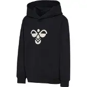 Hummel Hettegenser - hmlJR Reg Tukas - Svart m. Logo - - 9-10 år (134-140) - Hettegenser