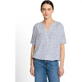 Tom Tailor 1049796 Kort Ermet Bluse