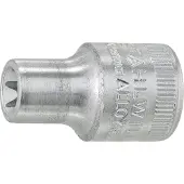 Stahlwille 45tx 3/8´´ E12 28 Mm Utvendig Torx-pipe