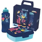 Licens Stitch matbokssett - Matboks og drikkeflaske til barn
