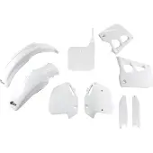 Ufo Honda Cr 125/250 1991-1992 Hokit097f-041 Fork Protectors & Plastsett