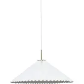 PR Home pendellampe Dora, Ø 60 cm, papir, hvit
