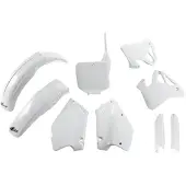 Ufo Honda Cr 125/250 1995-1997 Hokit095f-041 Fork Protectors & Plastsett