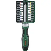 Bosch Skralle Sett Med Bits Og Piper 19 Stykker
