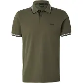 BOSS Paul 10255848 Green Kortermet Poloskjorte