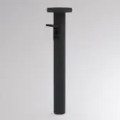 Molto Luce LED-gatelampe CIRC, av/på, stikkontakt i antrasitt, 82 cm, IP65