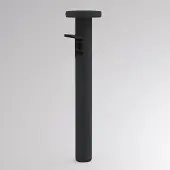 Molto Luce LED-gatelampe CIRC, DALI, stikkontakt, antrasitt, 82 cm, IP65