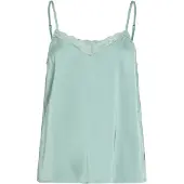 Vila Vienna Blonde Topp Med Stropper