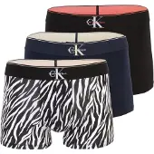 Calvin Klein Lv00nb4472 Trunk Boxers 3 Enheter