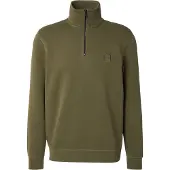 Hugo Boss Zetrust 10234591 Orange Halv Glidelås Genser