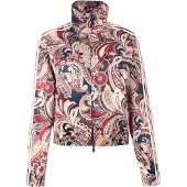 Adidas Originals Liberty London Firebird Satin Genser Med Hel Glidelås