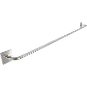MILLARCO HOME It selvklæbende håndklædeholder 64,8 x 5,5 x 4,8 cm børstet krom
