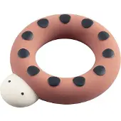 Sebra Badeleke/Bitering - 10 cm - Marihøne - - OneSize - Badeleker