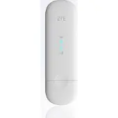 ZTE MF79U USB-modem 4G LTE opptil 150 Mbit/s, hvit