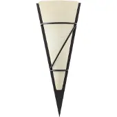 Eglo PASCAL 1 vegglampe liten brun/hvit m/LED