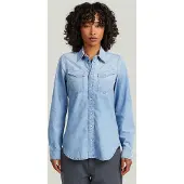 G-Star D27714-e356 Slim Fit Skjorte Med Lange Ermer