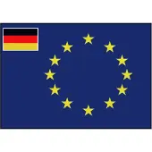 Talamex Europeer Med Lite Tysk Flagg