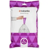Brabantia Avfallsposer PerfectFit C, 10-12 l Dispenser, 40 p