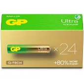 GP Batterier Battery Ultra Alkaline AAA/LR03 24-pack