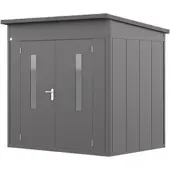 PRIMEYARD 180 x 122 cm redskapsbod, antrasitt