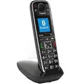 Gigaset E720A trådløs telefon med telefonsvarer - svart