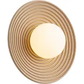QAZQA Retro taklampe beige med opalt glass - Lila