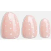 DUFFBeauty Glazed Polka Short Almond 30 pcs