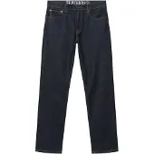 Superdry for man. M7010887A Navy Vintage Slim Straight Jeans (32/32), Casual, Cotton, Denim