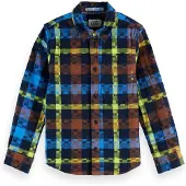 Scotch & Soda Flannel Checked Skjorte Med Lange Ermer