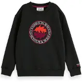 Scotch & Soda Relaxed-fit Artwork Collegegenser