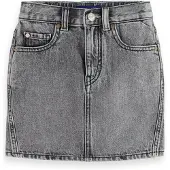 Scotch & Soda Washed Black Denimskjørt